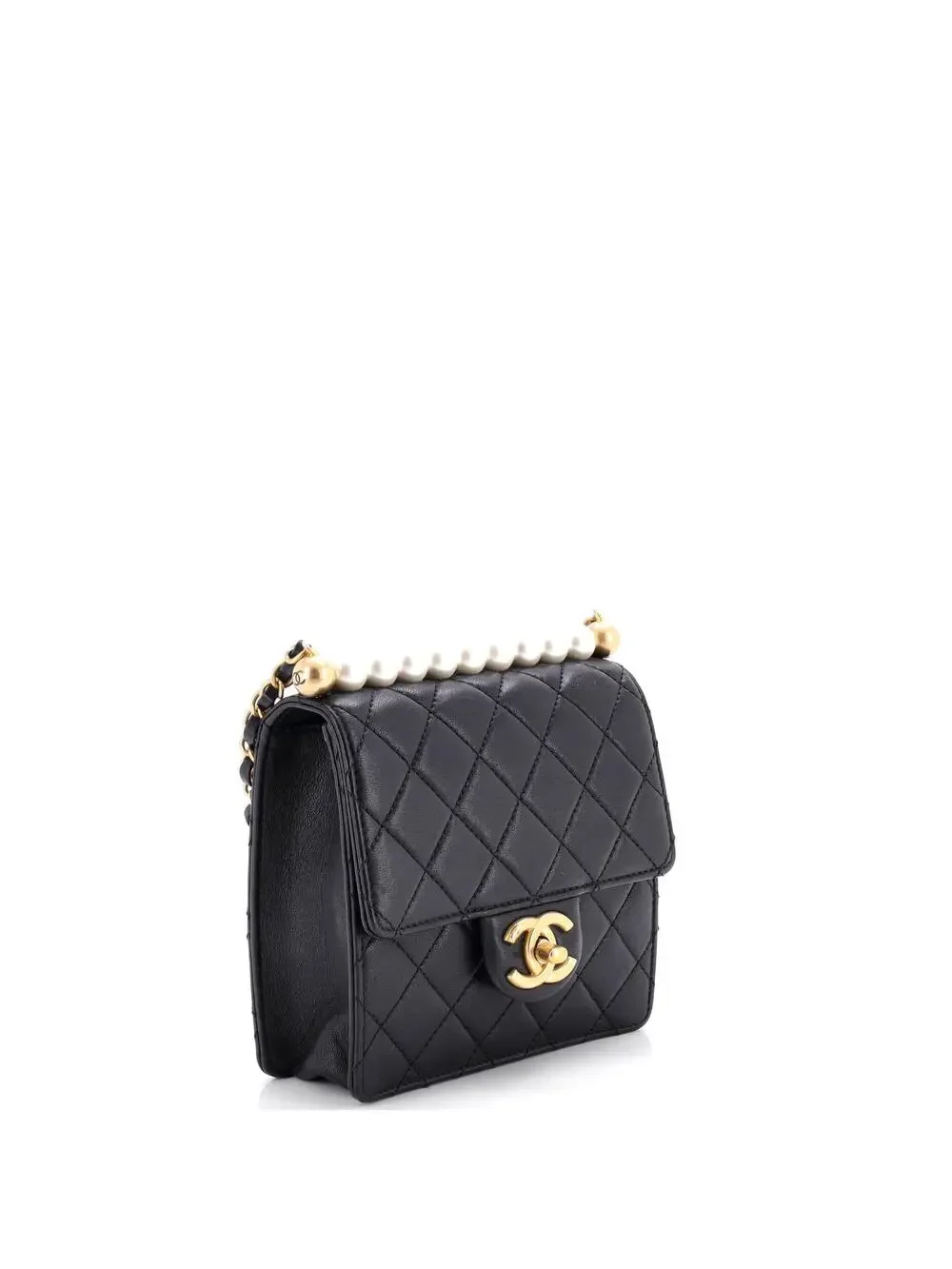 Chanel Chic Pearls Flap Bag Quilted #277170C29B